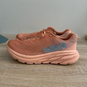 Hoka Rincon 3 Orange Silver Sz 8